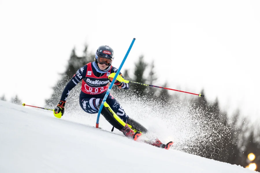 Mikaela Shiffrin in slalom at the 2026 Alpine Ski World Cup Finals